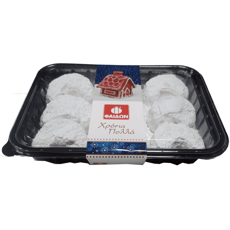 Kourabiedes (350g) Fedon von Fedon bei Araxxon  - Hochwertiges griechisches Produkt.   Kourabiedes (350g) Fedon από Fedon στο Araxxon  - Αυθεντικό ελληνικό προϊόν.